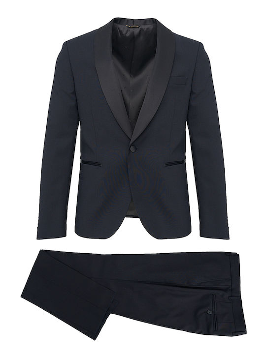 Κοστούμι Manuel Ritz Σκούρο Μπλε Abito Suit 3630ar3139-240000-89