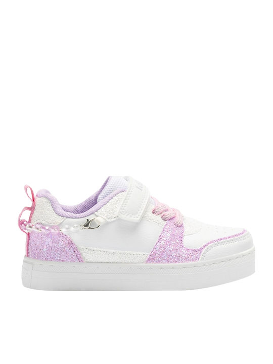 Παιδικά Sneakers Bianco / Lilla LKAA4010-BILI