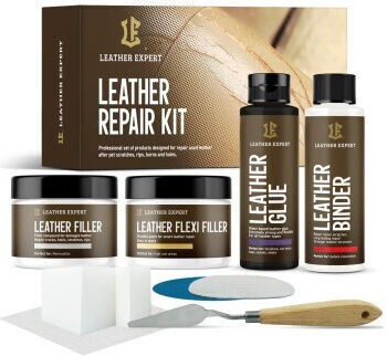 Leather Expert Set Curățare Pentru Părți Din Piele Auto 50ml