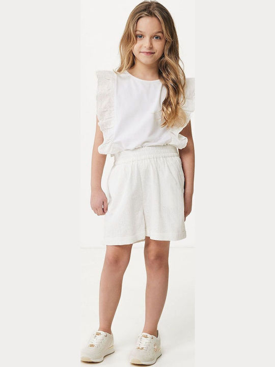 Mexx Fashion Kinder Bluse Off White Mf007702041g