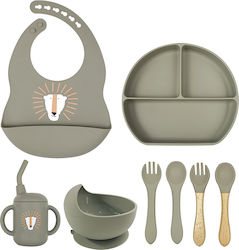 Löwe Komplettes Silikon Fütterungsset 8-teilig,...