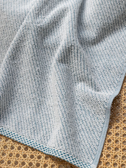 Palamaiki Bath Towel Set 3pcs Harvey Blue Weight 450gr/m²