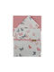 Set de cearșafuri 3 piese Chrysalis 201-185 Bebe Stars