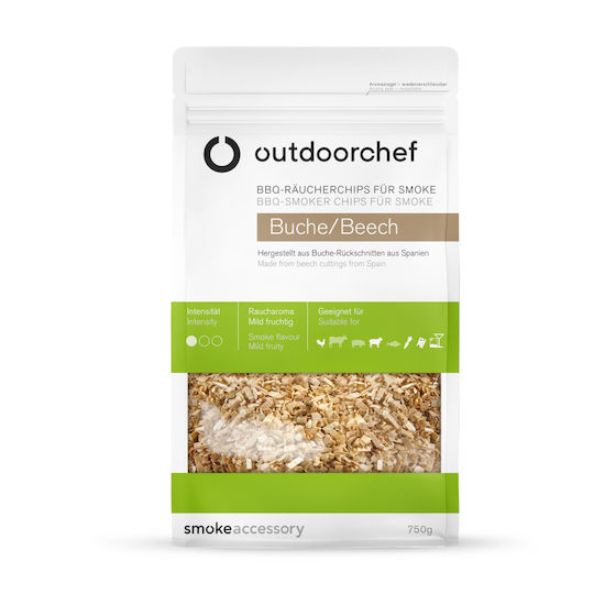 Outdoorchef Beech BBQ Smoking Chips 750gr 1pcs