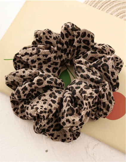 Λαστιχάκι Μαλλιών Scrunchie Animal Print Hbe646-2