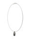 Guess Necklace Made of Steel with Gray Personalization