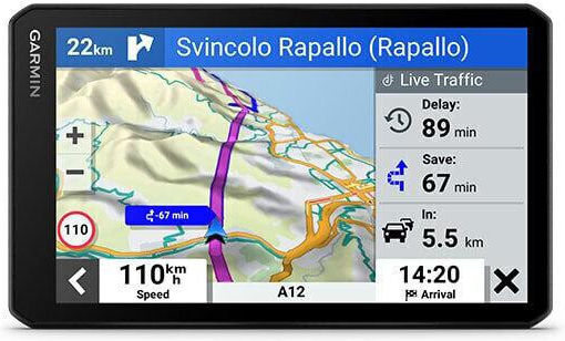 Garmin 7" Display GPS Device Drive 76 with Wi-Fi / Bluetooth and Card Slot
