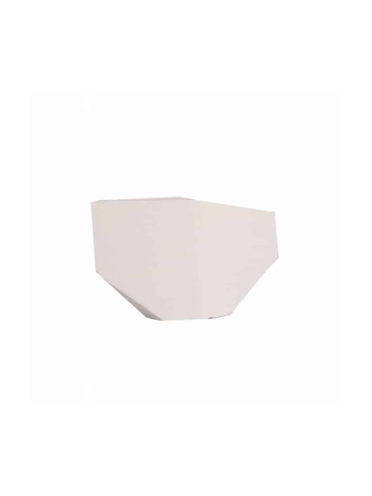 Art Et Lumiere Ceramic White Vase 29x10x19cm Ar...