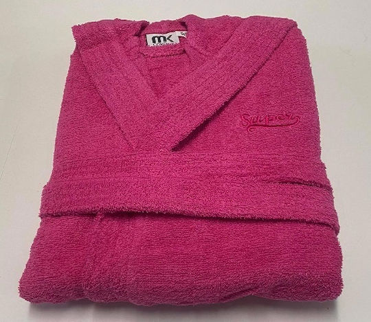 Children's bathrobe No10-12 Fuchsia Hatzitex