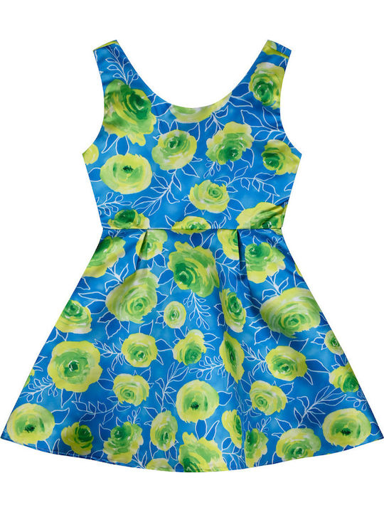 Energiers Children's Dress Sleeveless Floral Fl...