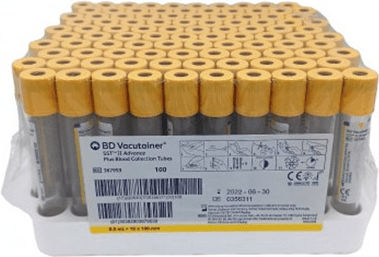 Φιαλίδια Γενικής Αιμοληψίας Vacutainer Sst Ii Advance 3.5ml