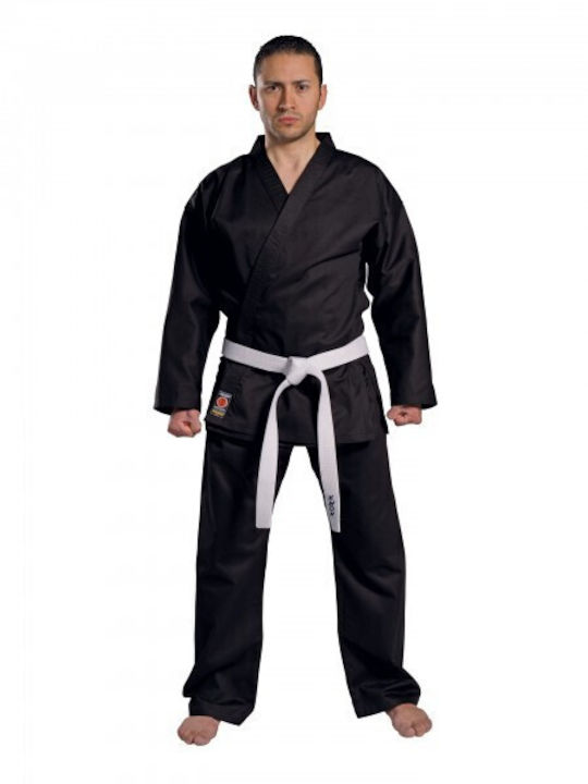 Uniformen Schwarz Karate Uniform Traditionell 8 Oz