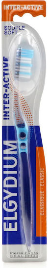 Elgydium Inter-active Soft Blue (1 piece) - Soft Toothbrush