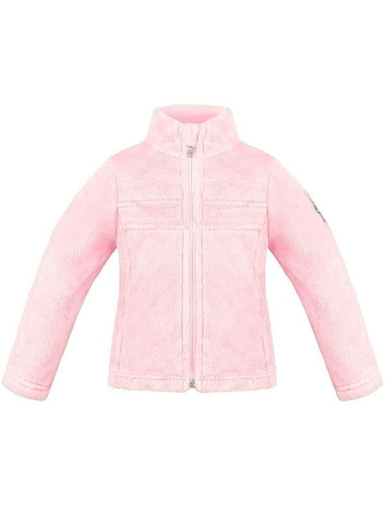 Poivre Blanc Baby Girl Jacheta din fleece pentru fetițe W20-1603-bbgl - roz