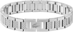Lacoste Metropole Ανδρικό Βραχιόλι από Ατσάλι Lacoste Metropole Ανδρικό Βραχιόλι από Ατσάλι