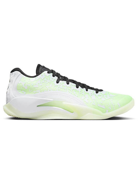 Jordan Zion 3 Μπασκετικά Παπούτσια White / Black / Barely Volt