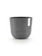 Ecopots Oslo Flower Pot 25x21.8cm Charcoal 74.029.25