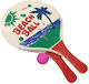 Set Strandrackets mit Ball