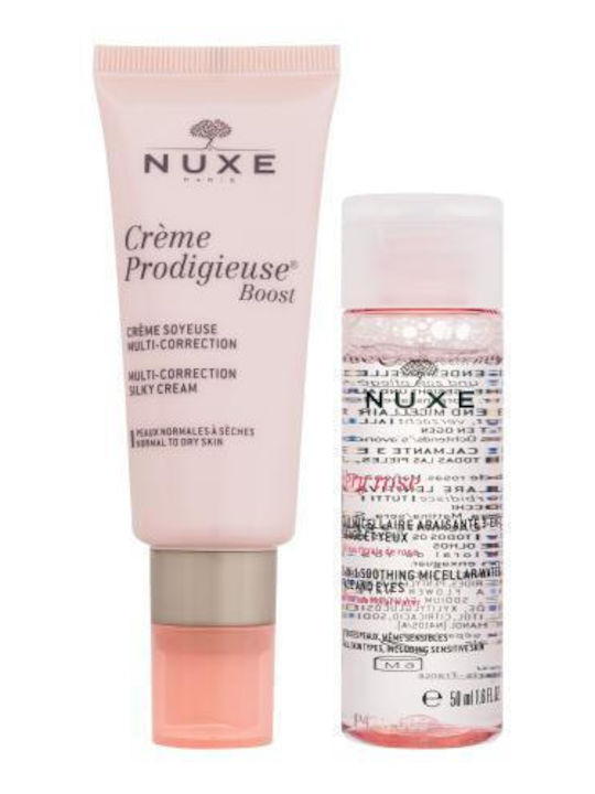 Nuxe Crème Prodigieuse Boost Multi-correction Silky Cream Крем за лице Дневен подаръчен комплект