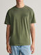 Gant Men's Short Sleeve T-shirt Green