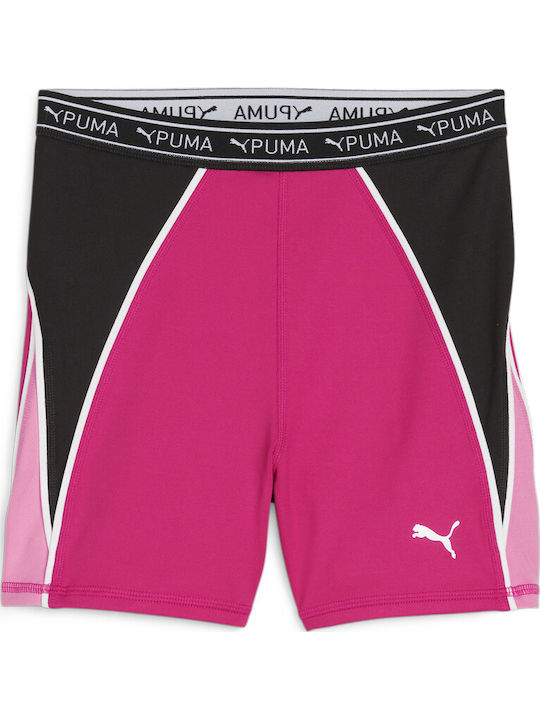 PUMA Kinder Leggings Sport Kurz Fuchsie