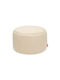 Fatboy Point Large Sherpa - Pouf Stoff Ø70x40 I Ecru