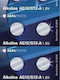 AgfaPhoto Baterii Alkaline Pentru Ceasuri LR43 3V 10 Buc