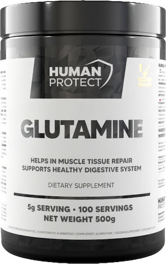 Human Protect Glutamine Powder [500 грама] без вкус