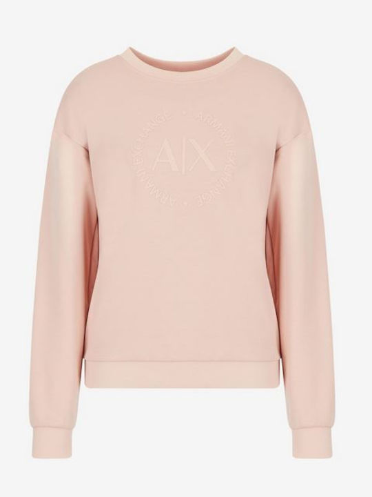 Armani Exchange Суитшърт 8nym67 Yj1gz Прах розово Xs Цвят розово Размер1 Xs