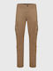 Funky Buddha Men's Trousers Cargo in Regular Fit Cigar