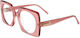 Loewe Damen Acetat Brillengestell Rosa LW50044I...