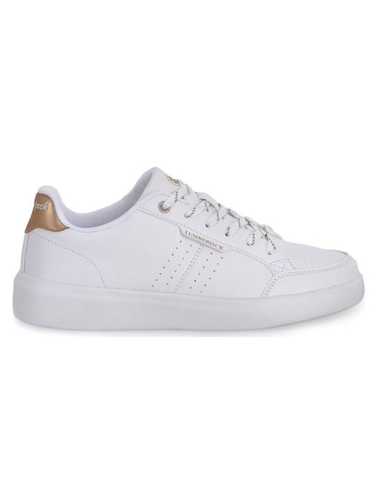 Lumberjack Sport Helena Γυναικεία Sneakers White / Rose Gold