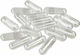 Empty Gelatin Capsules No 0 1000 pcs Transparent-Transparent