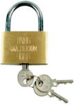 Padlock Brass with Key 1pcs