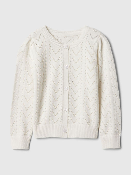 GAP Kids Cardigan Cotton White