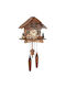 Cuckoo Clock With Alpine House Representation