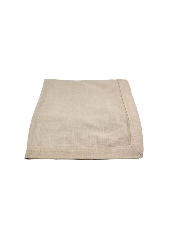 Mantel Sand C față de masă/coridor din bumbac bej 300x140 (1 buc)