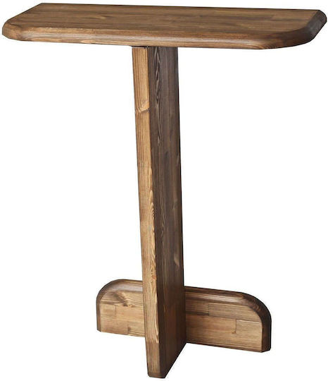 Κονσόλα Pratico 552nos1913 80x25x85cm Walnut Ξύλο