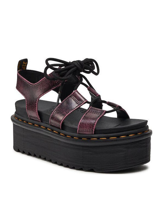Nartilla Women's Flat Sandals in Black Color