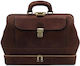 Medical Leather Bag Giotto Brown Dark Brown