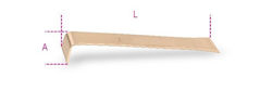Beta 961ba Anti-Scratch Scrapers - Beta 961ba L=250 A=39 400gr
