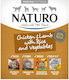 Naturo Liquid Dog Food with Lamb and Chicken Sachet 400gr.