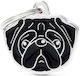 Ταυτότητα Σκύλου My Family Pug Black