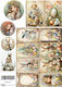 CHeirokamoto Paște Hârtie de orez Decoupage