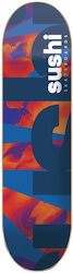Sushi Skate Deck Spectrum Logo - Blue