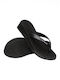 Havaianas High Women's Platform Flip Flops Black