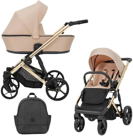 Kunert Arizo Бебешка количка 3 в 1 Pink/Golden
