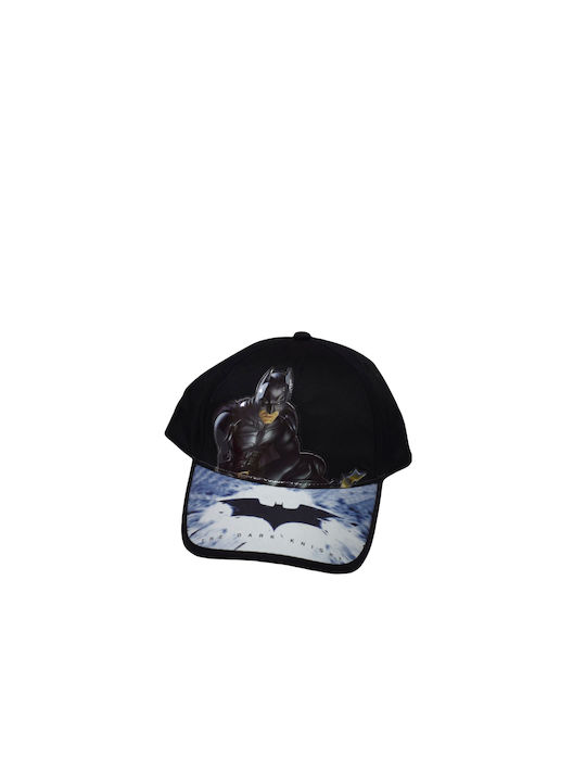 Apple Boxer Παιδικό Καπέλο Jockey Dc Comics Υφασμάτινο Batman The Dark Knight 2 Μαύρο 0001211