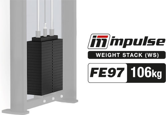 Комплект плочи с тежести Fe97 235lbs 106kg Fe97ws235