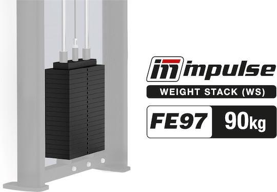 Комплект плочи с тежести Fe97 200lbs 90kg Fe97ws200